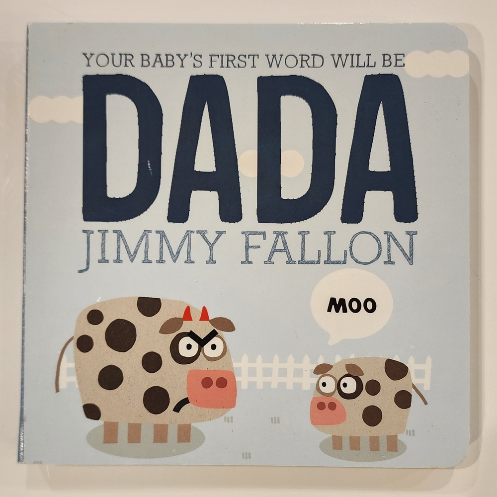 Your Baby's First Word Will Be DADA By Jimmy Fallon Book - Great Condition